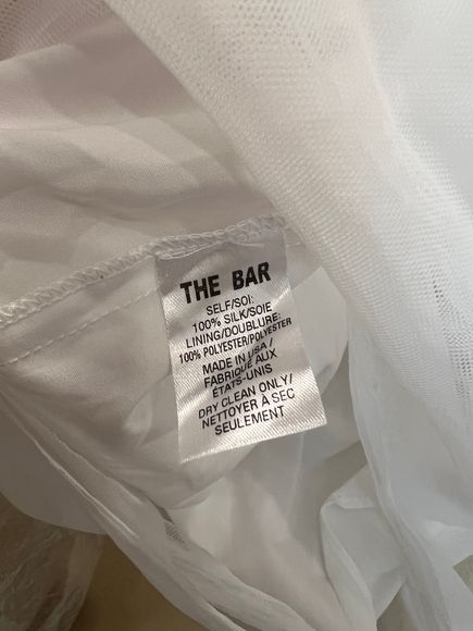 NEW The Bar Jean Dress in Blanc Size 0 REVOLVE MSRP $348 - Picture 8 of 9